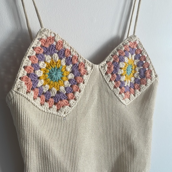Zara Crochet Tank - Picture 1 of 5